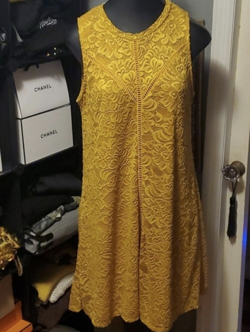 Liberty Love Dress in Mustard Yellow